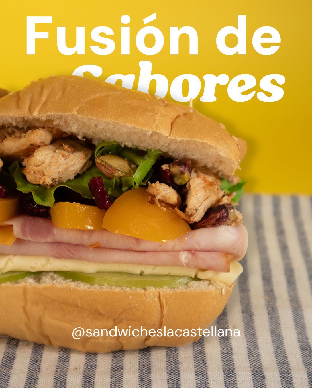 Sándwich Fusión de Sabores de La Castellana