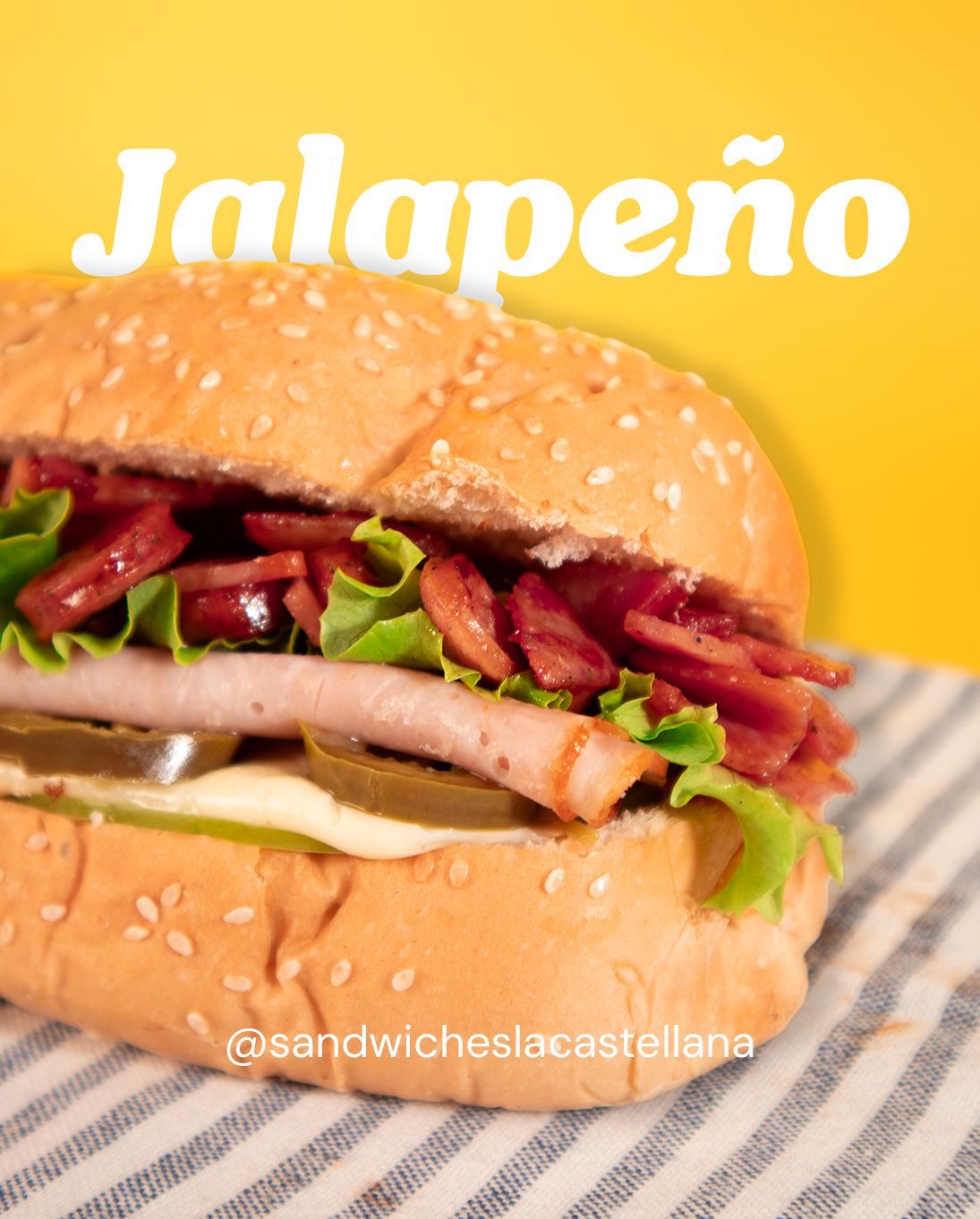 Sándwich Jalapeño de La Castellana